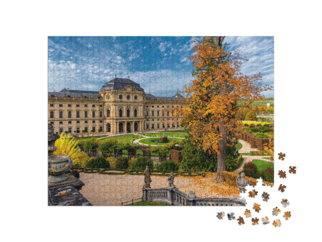 Puzzel 1000 stukjes „Residentie Würzburg, Duitsland“