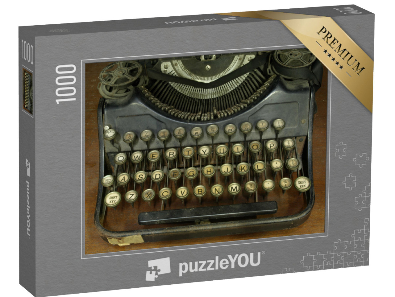 Puzzel 1000 stukjes „Oude typemachine“
