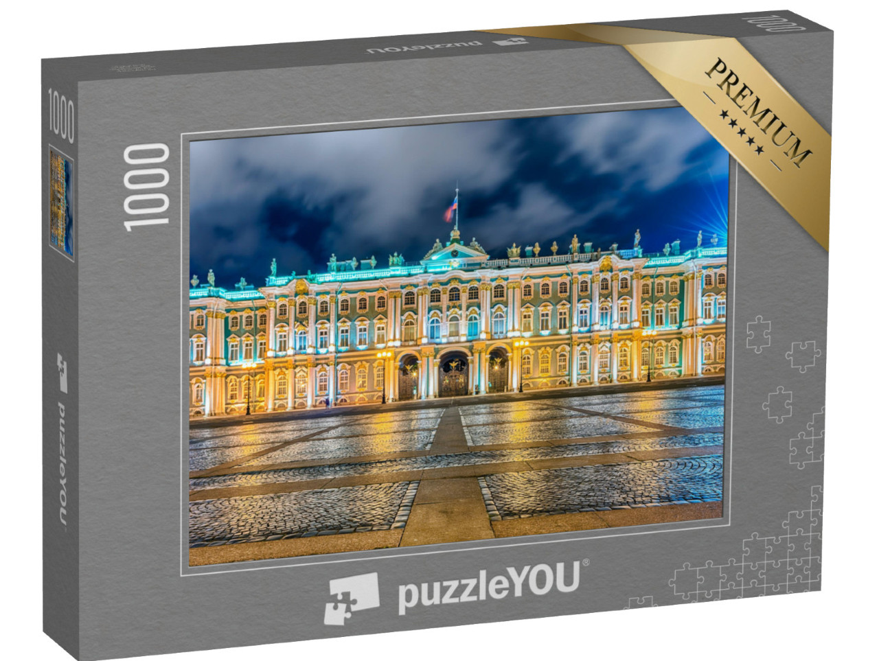 Puzzel 1000 stukjes „Huis van de Hermitage, St. Petersburg, Rusland“