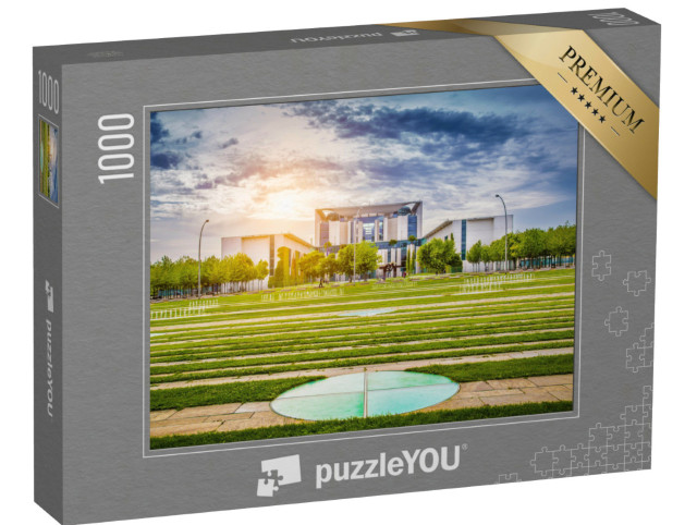 Puzzel 1000 stukjes „Bondskanselarij, Berlijn Mitte, Duitsland“
