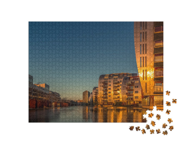 Puzzel 1000 stukjes „Paleiskwartier, Den Bosch, Nederland“