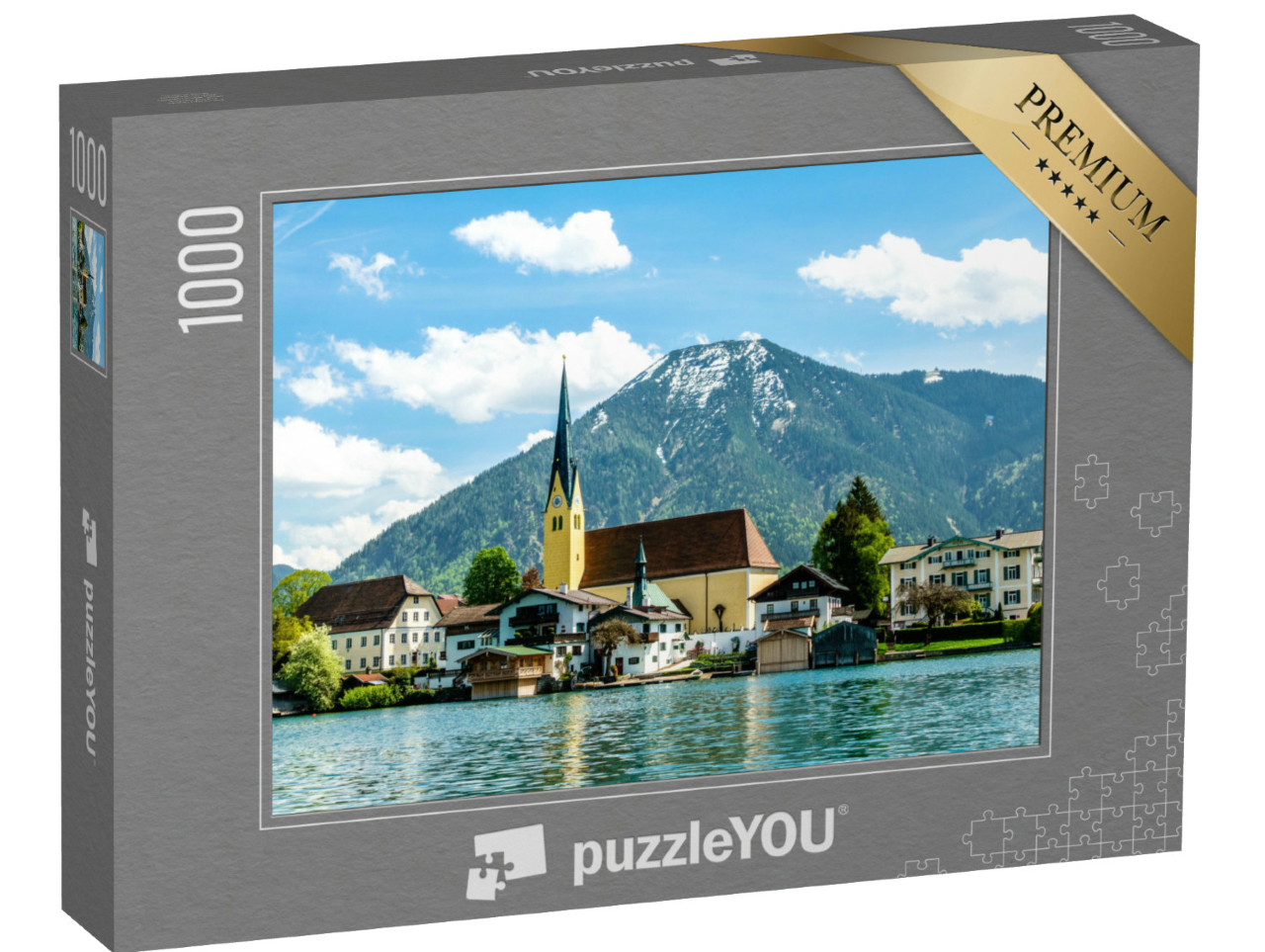 Puzzel 1000 stukjes „Tegernsee in Beieren, Duitsland“