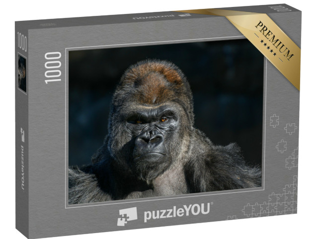 Puzzel 1000 stukjes „Westelijke laaglandgorilla“