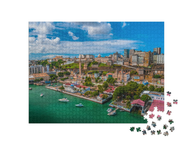 Puzzel 1000 stukjes „Salvador, Brazilië“