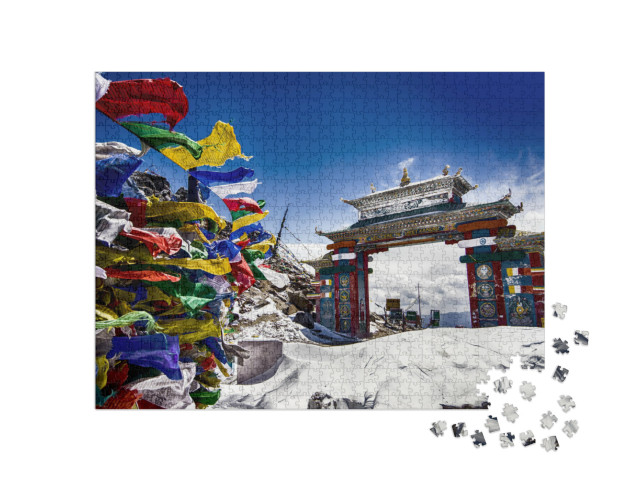 Puzzel 1000 stukjes „Tawang, Arunachal Pradesh, India“