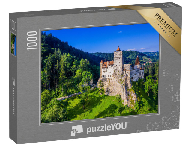 Puzzel 1000 stukjes „Kasteel Bran, bekend om de mythe van Dracula, Roemenië“