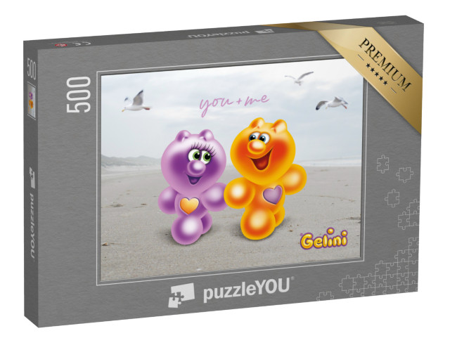 Puzzel 500 stukjes „Gelini Jij + ik“