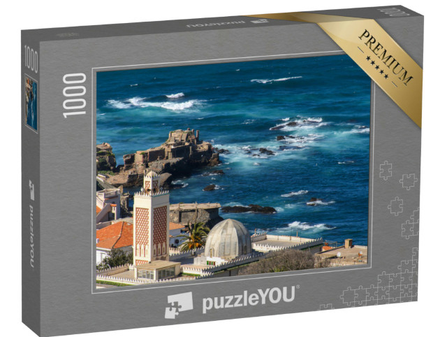 Puzzel 1000 stukjes „Algiers, hoofdstad van Algerije aan de Middellandse Zee“