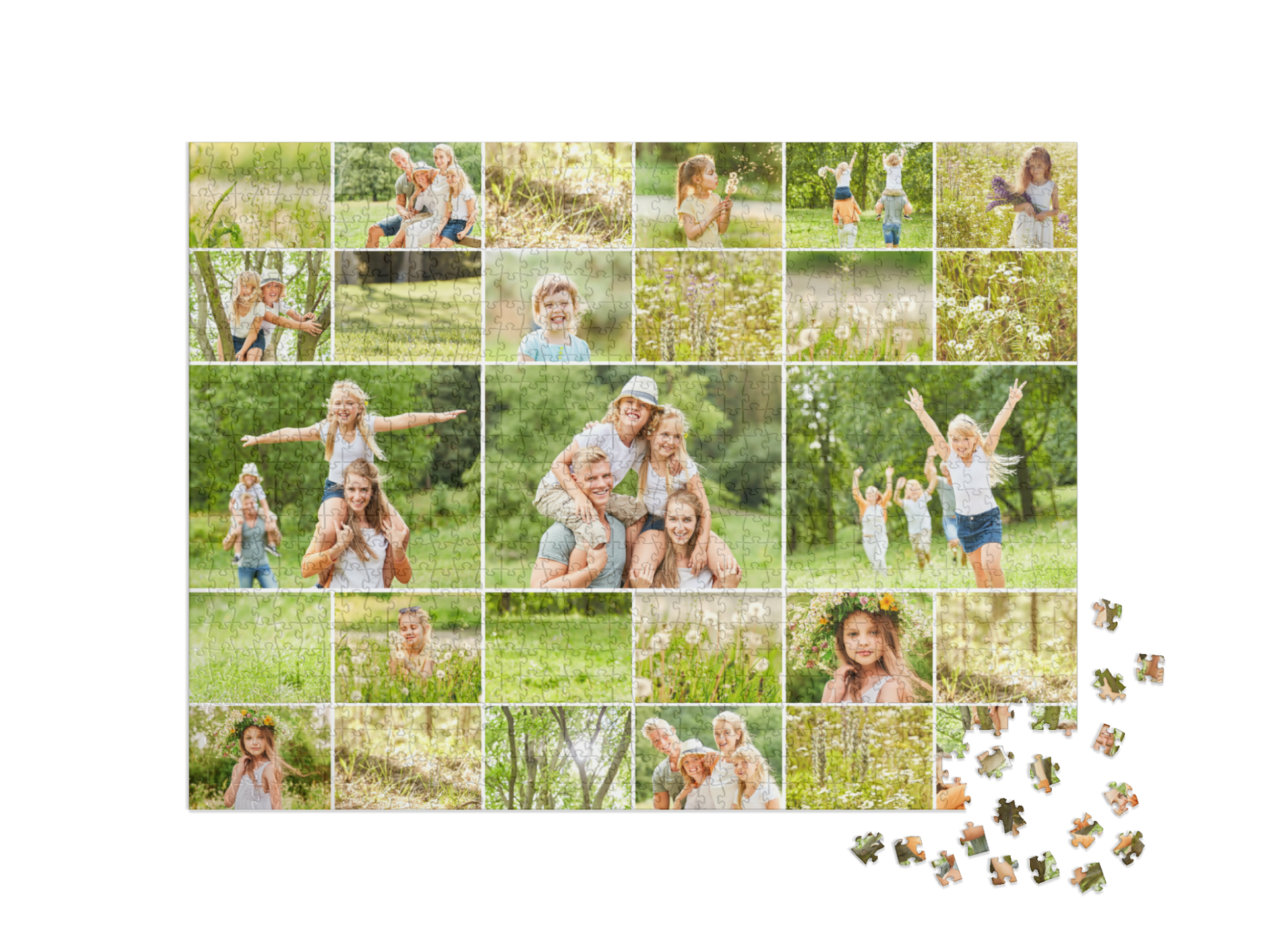 Puzzelcollage