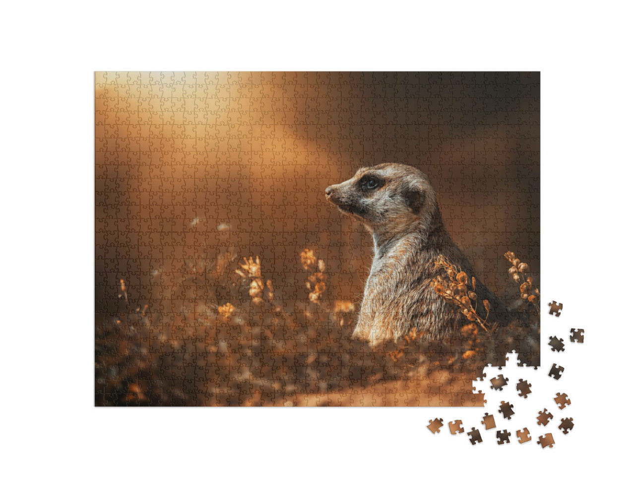 Puzzel 1000 stukjes „Stokstaartje“