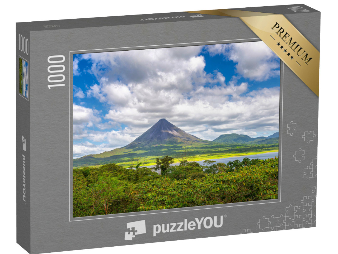 Puzzel 1000 stukjes „Vulkaan Arenal, La Fortuna, Costa Rica“