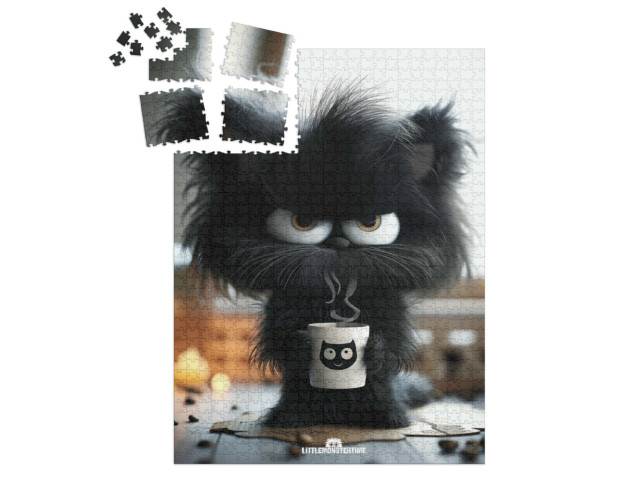 SMART SORTED® | Puzzel 1000 stukjes „LITTLEMONSTERTIME: Joe“