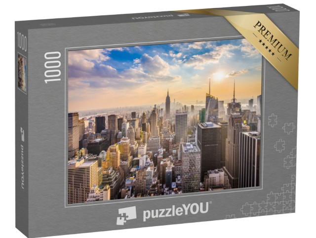 Puzzel 1000 stukjes „Skyline van New York“