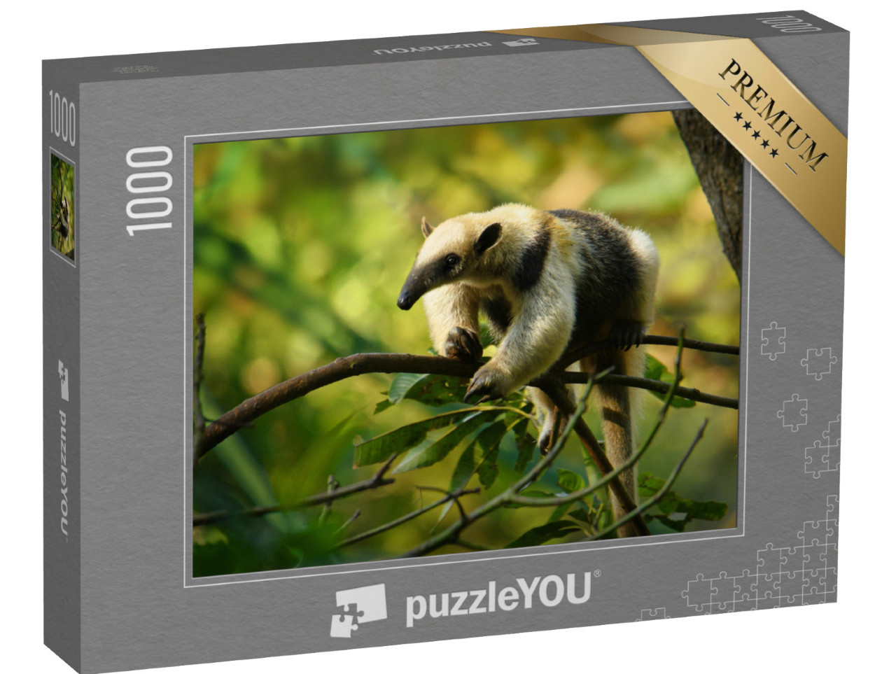 Puzzel 1000 stukjes „Noordelijke tamandua, miereneter uit Mexico“