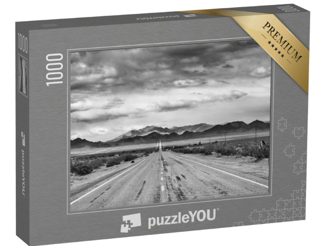 Puzzel 1000 stukjes „Historische Route 66 langs de Mojavewoestijn“