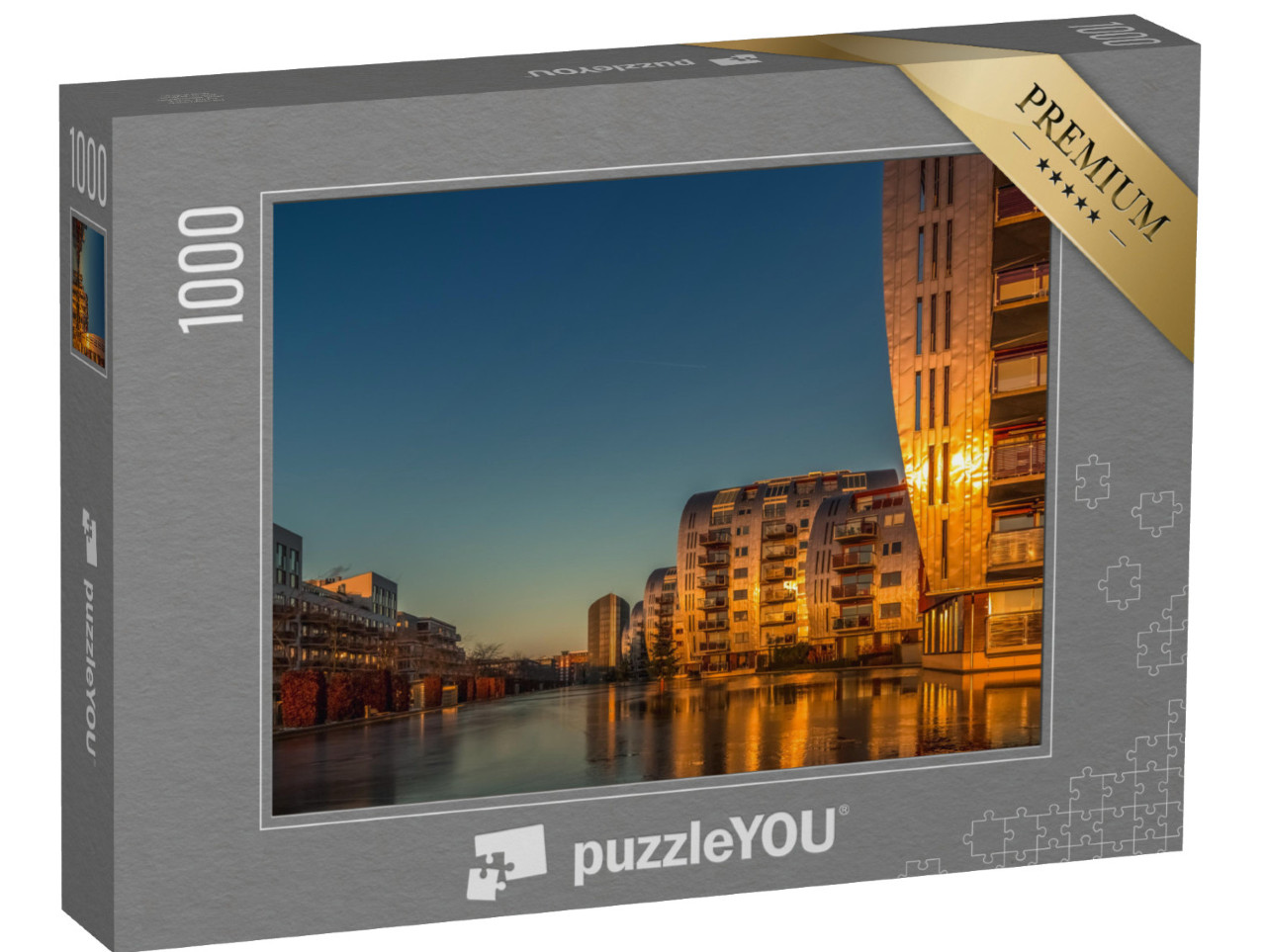 Puzzel 1000 stukjes „Paleiskwartier, Den Bosch, Nederland“