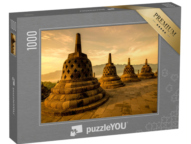 Puzzel 1000 stukjes „Borobudur tempels, Midden-Java“