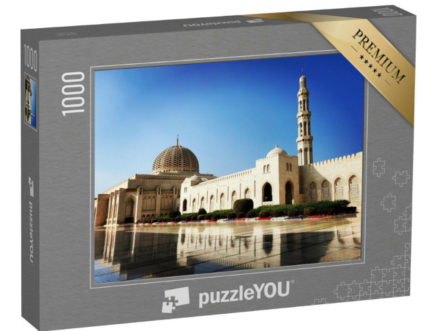 Puzzel 1000 stukjes „Grote moskee Sultan Qaboos, Muscat Oman“