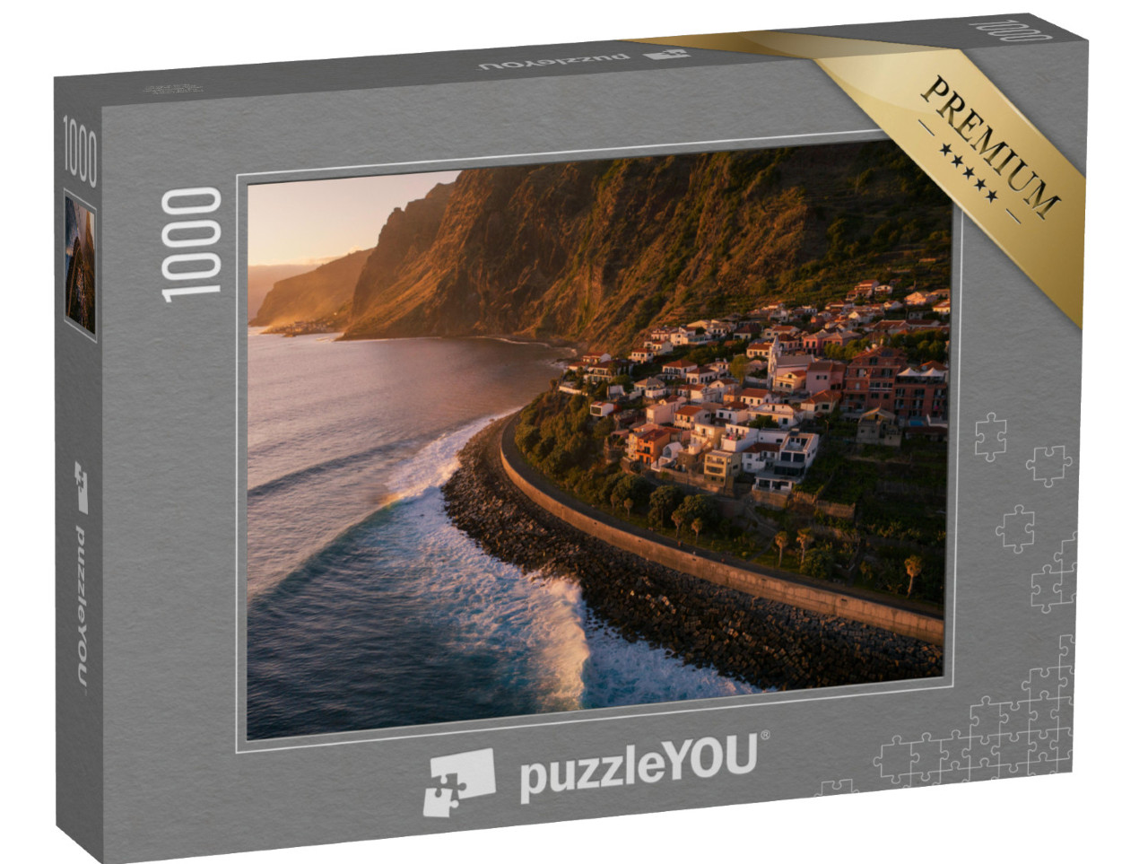 Puzzel 1000 stukjes „Zonsondergang op het eiland Madeira“