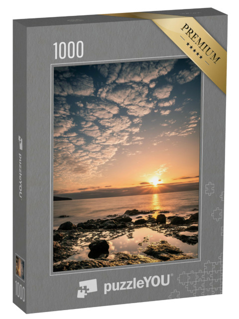 Puzzel 1000 stukjes „Kust van Fuerteventura in de avond, Canarische Eilanden“