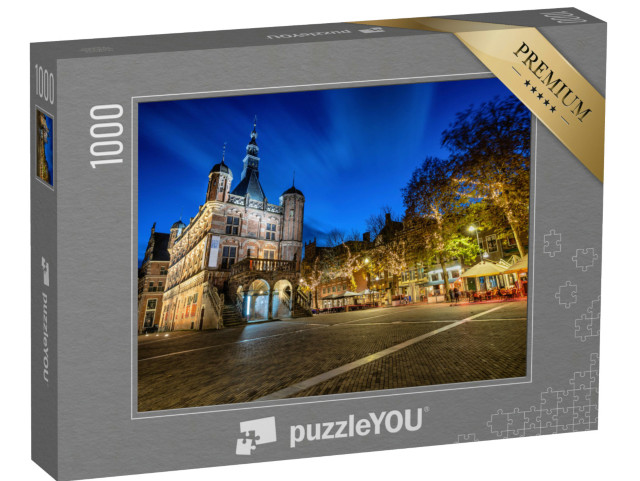Puzzel 1000 stukjes „Museum in Deventer“