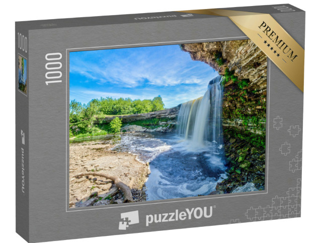Puzzel 1000 stukjes „Jagala waterval in Noord-Estland“