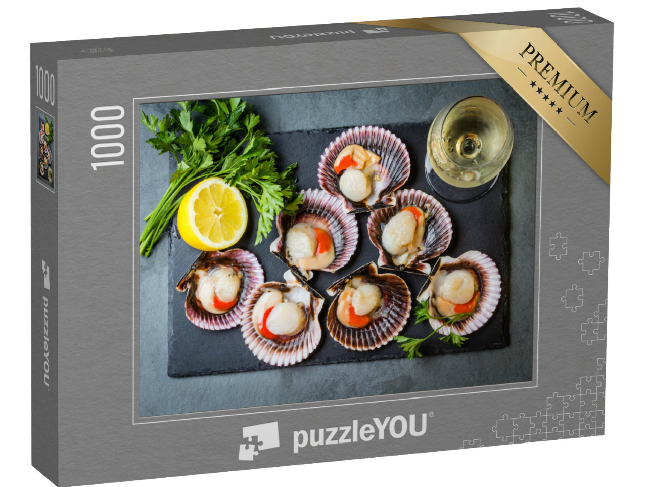 Puzzel 1000 stukjes „Sint-Jakobsschelpen“