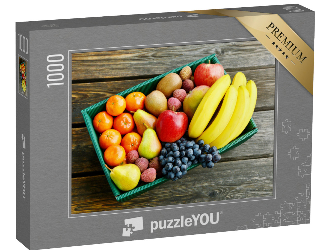 Puzzel 1000 stukjes „Soorten winterfruit“