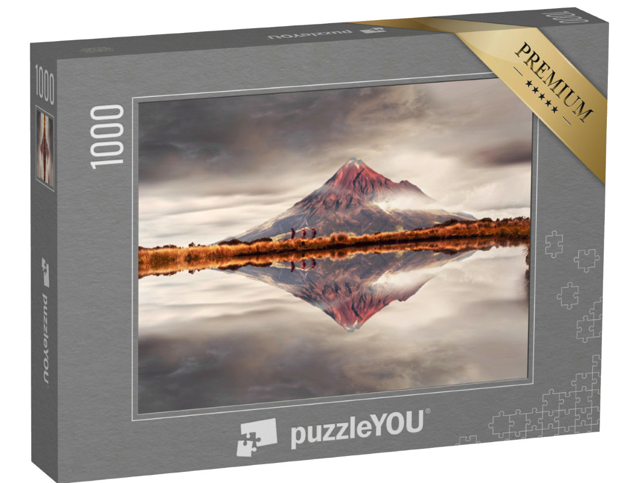 Puzzel 1000 stukjes „Mount Taranaki, Nieuw-Zeeland“