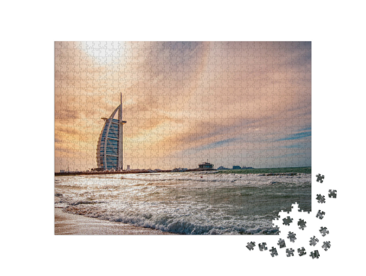 Puzzel 1000 stukjes „Dubai, Verenigde Arabische Emiraten“