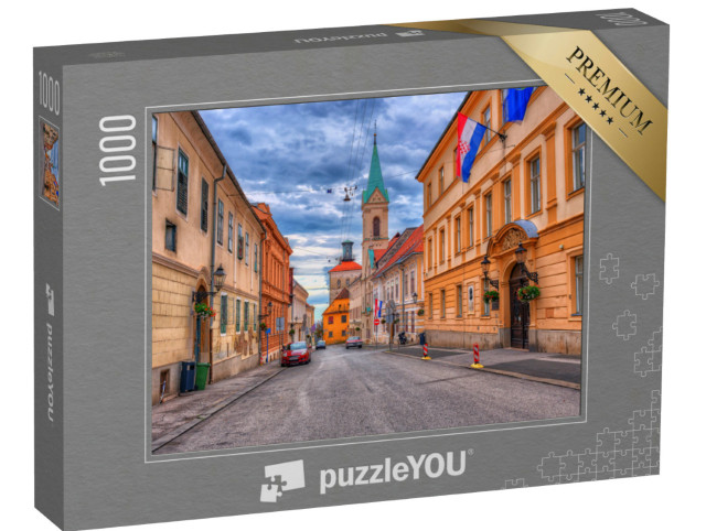 Puzzel 1000 stukjes „Gornij Grad, bovenstad van Zagreb“