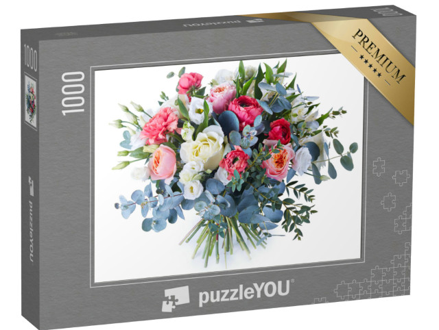 Puzzel 1000 stukjes „Boeket kleurrijke bloemen“