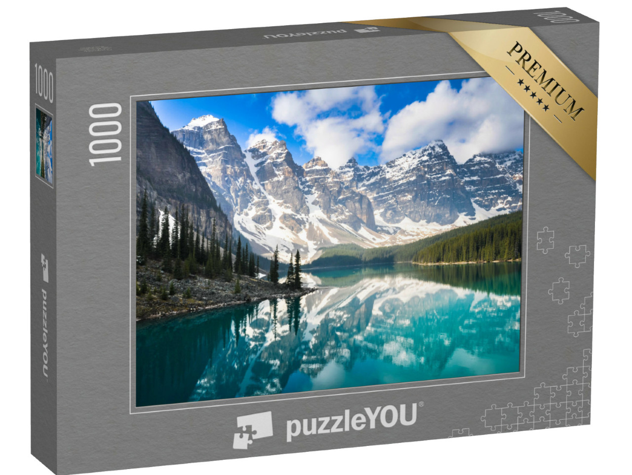 Puzzel 1000 stukjes „Moraine Lake, Rocky Mountains, Canada“