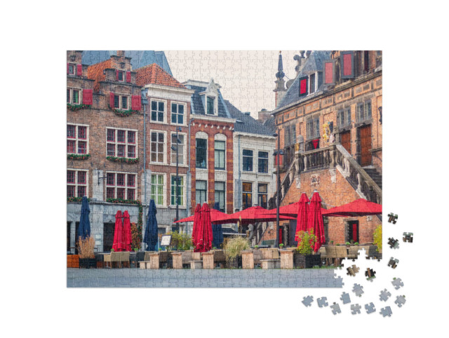 Puzzel 1000 stukjes „Nijmegen centrum“