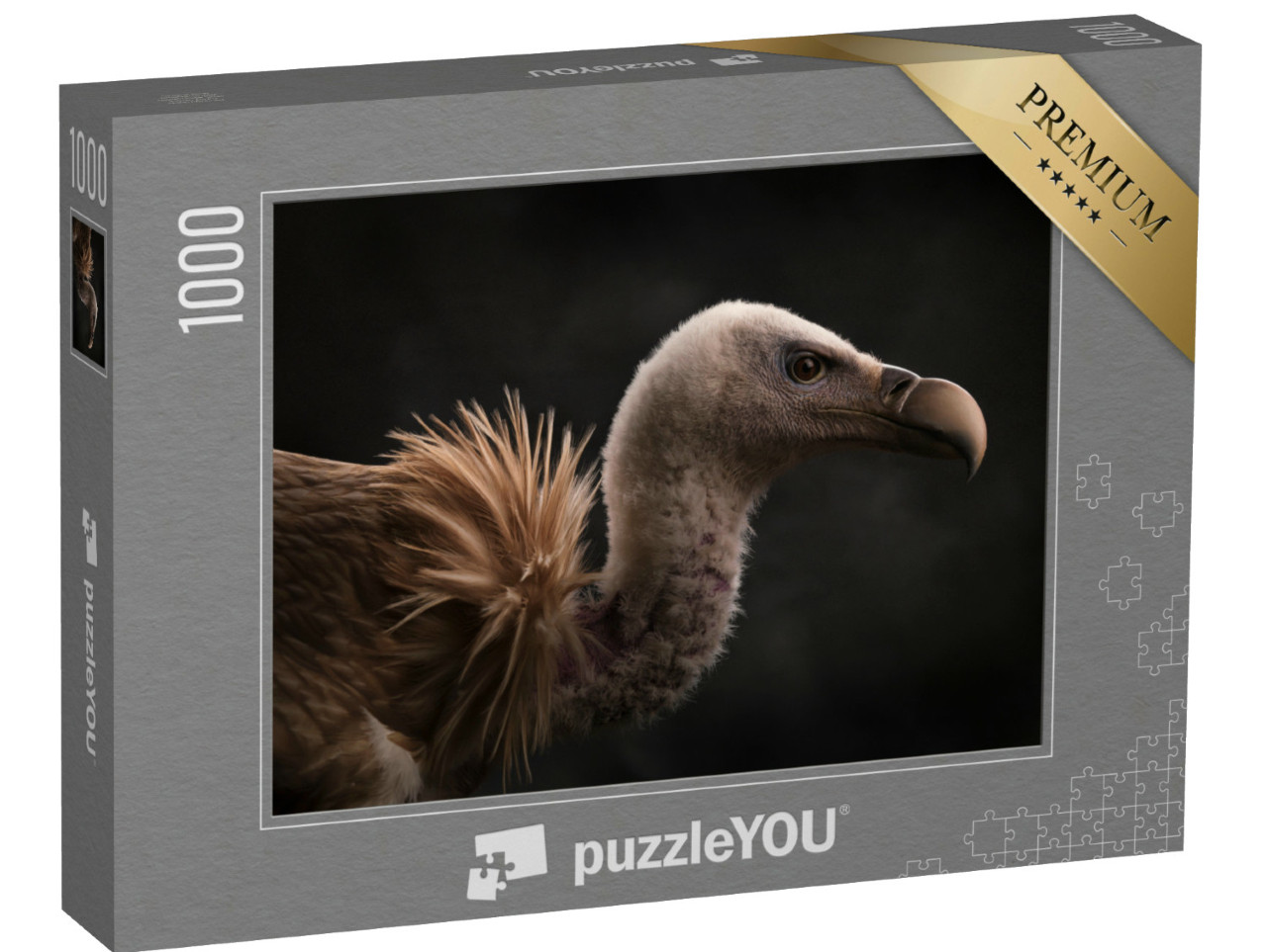 Puzzel 1000 stukjes „Close-up Himalayagier“