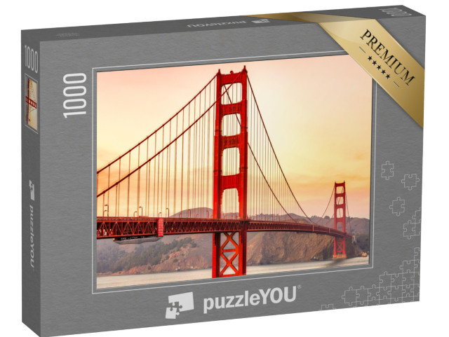 Puzzel 1000 stukjes „Golden Gate Bridge in San Francisco, Californië, VS“