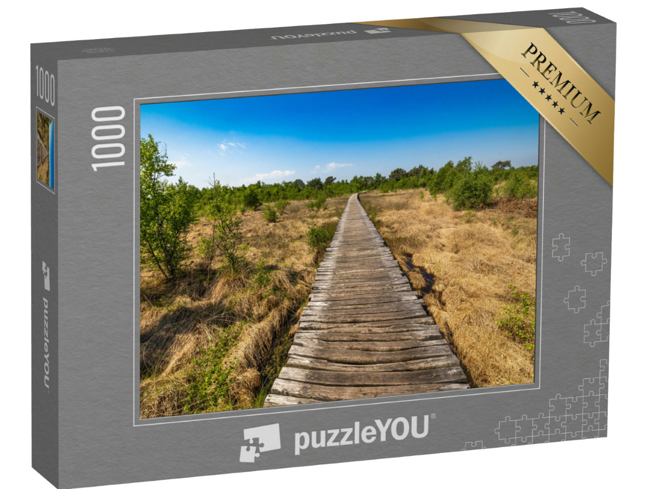 Puzzel 1000 stukjes „Nationaal Park "De Groote Peel" in Ospel“