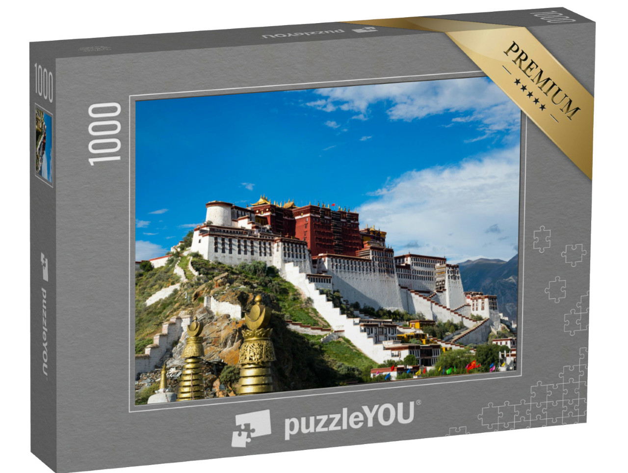 Puzzel 1000 stukjes „Potalapaleis in Lhasa, Tibet“