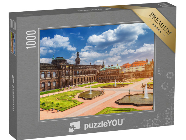 Puzzel 1000 stukjes „Dresden Zwinger, Kunstgalerie Dresden, Saksen“