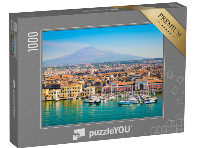 Puzzel 1000 stukjes „Pittoresk Catania Sicilië, Italië“