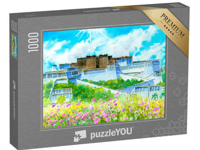 Puzzel 1000 stukjes „Potalapaleis, Tibet, China“