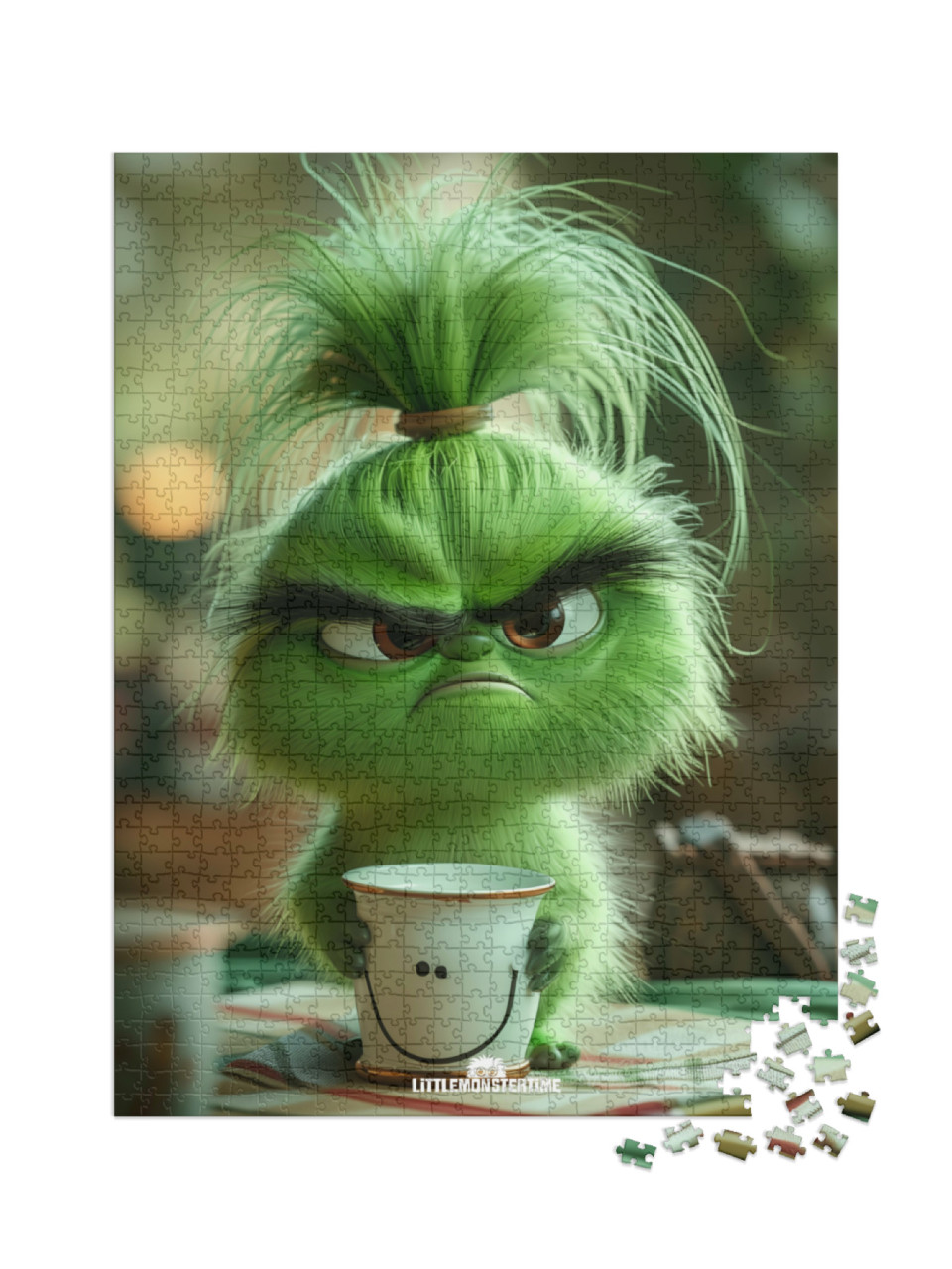 Puzzel 1000 stukjes XXL „LITTLEMONSTERTIME: Grumpkin“