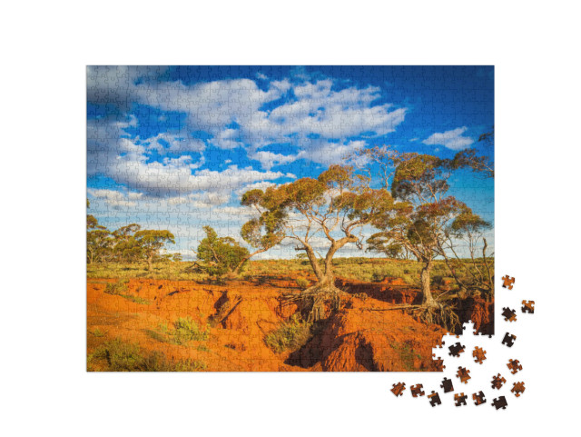 Puzzel 1000 stukjes „Australische outback“