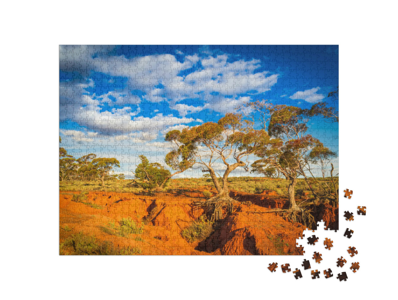 Puzzel 1000 stukjes „Australische outback“