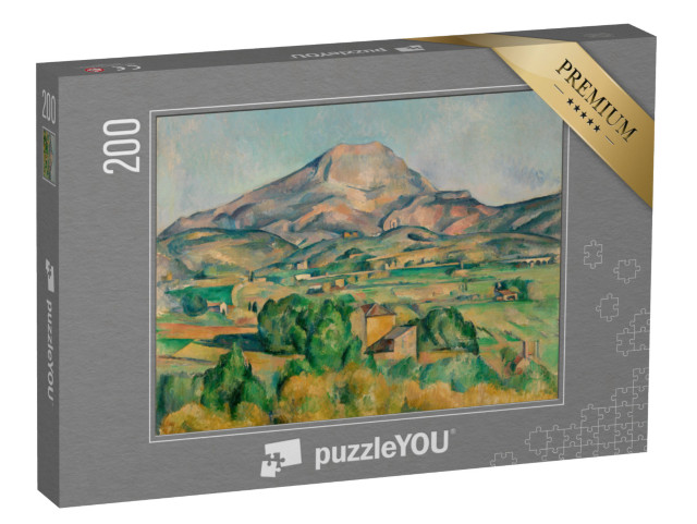 Puzzel 200 stukjes „Paul Cézanne - De berg Sainte-Victoire“