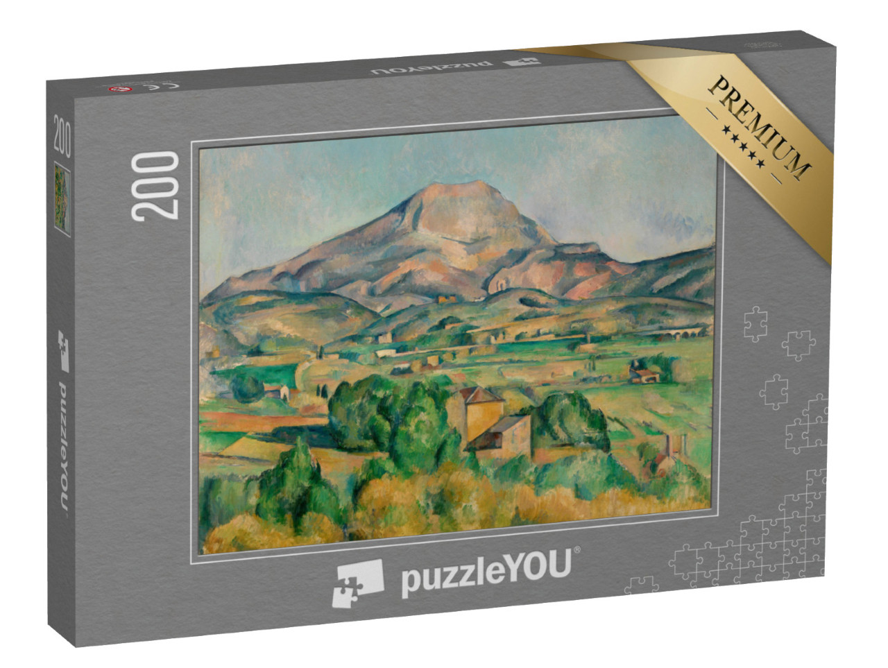 Puzzel 200 stukjes „Paul Cézanne - De berg Sainte-Victoire“