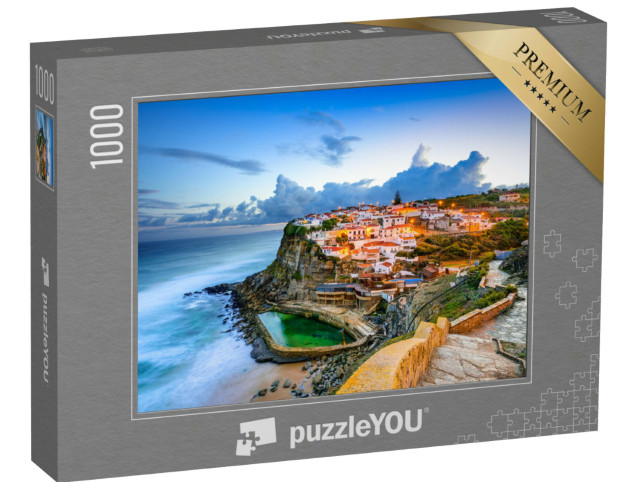 Puzzel 1000 stukjes „Azenhas do Mar, mooie kustplaats in Portugal“