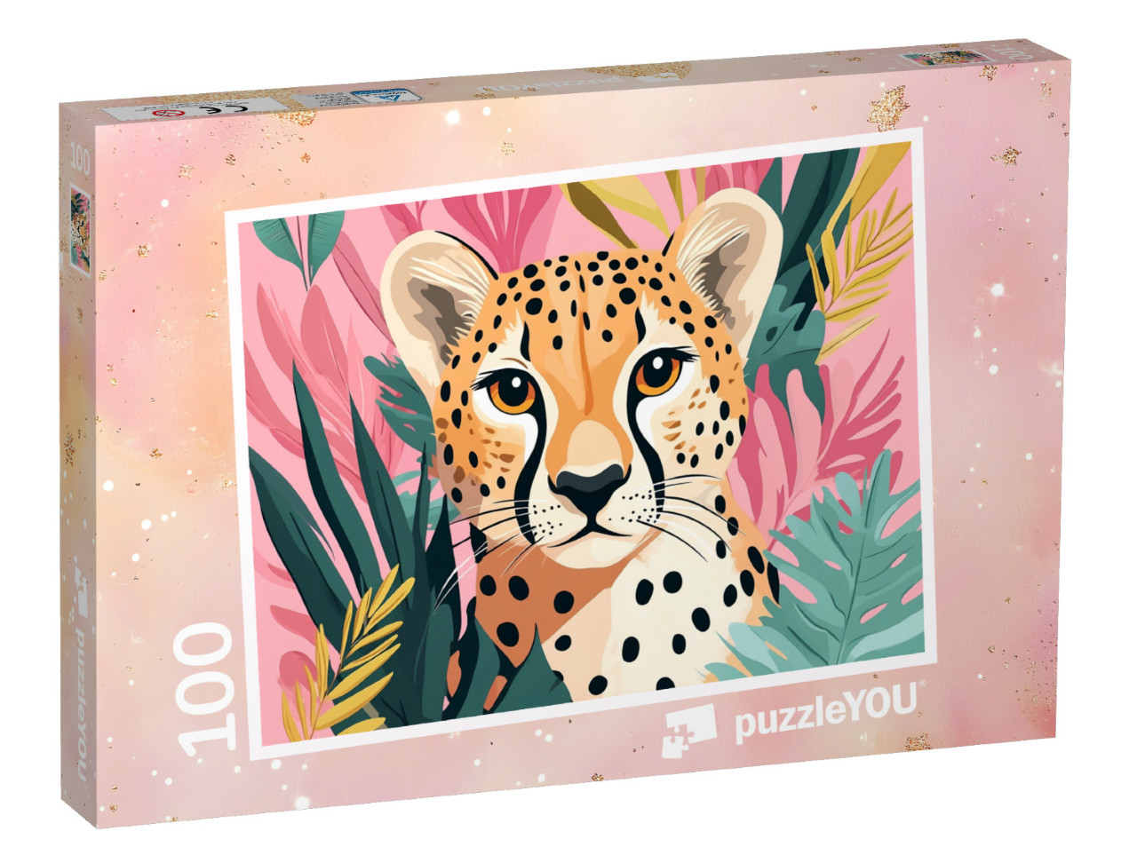Puzzel 100 stukjes „Harige neus en poten“