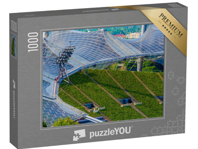 Puzzel 1000 stukjes „Het Olympisch Stadion in München in twijfel trekken“