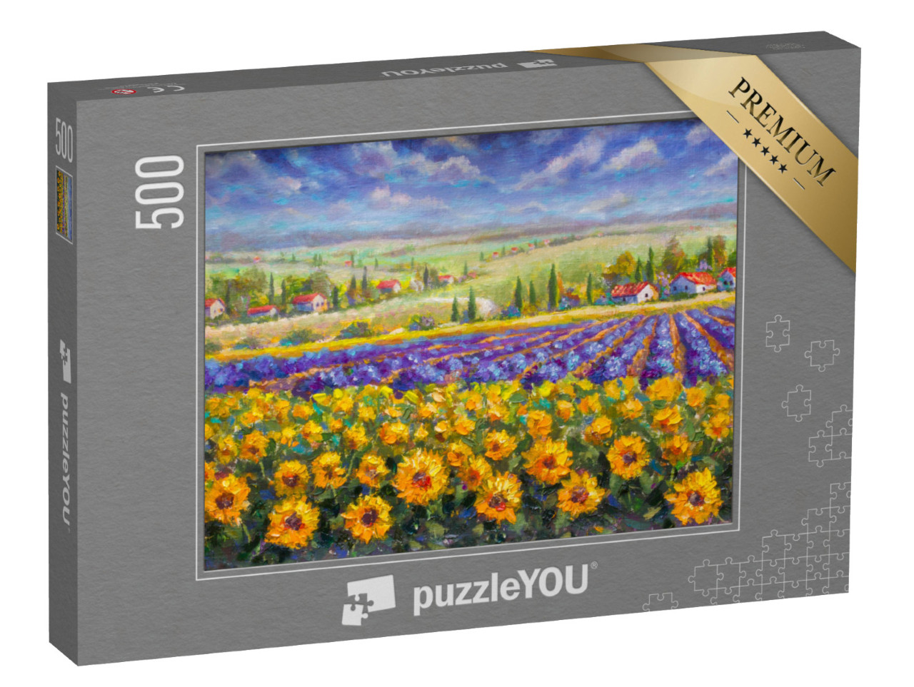 Puzzel 500 stukjes „Zomer in Toscane“